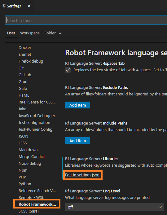 มาทำให้ VS Code แสดง auto-complete RF Puppeteer keywords - QA Hive